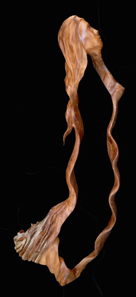 Señorita de la Alhambra carved by Guy Breay